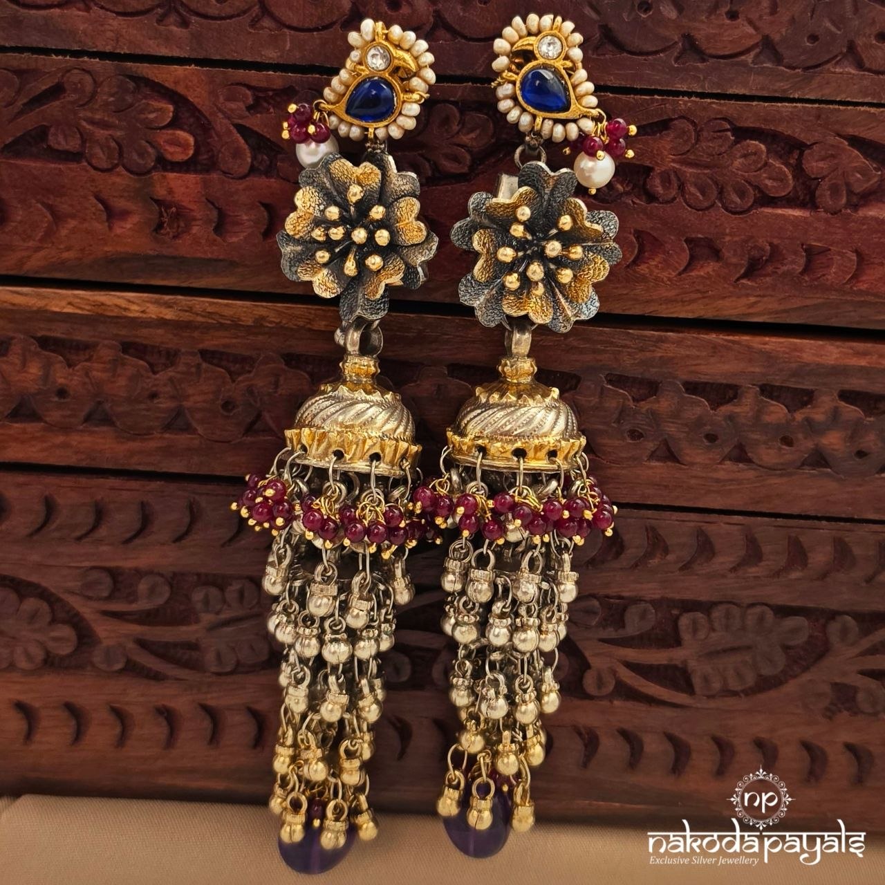 Mesmerizing Peacock Earrings (J1799)