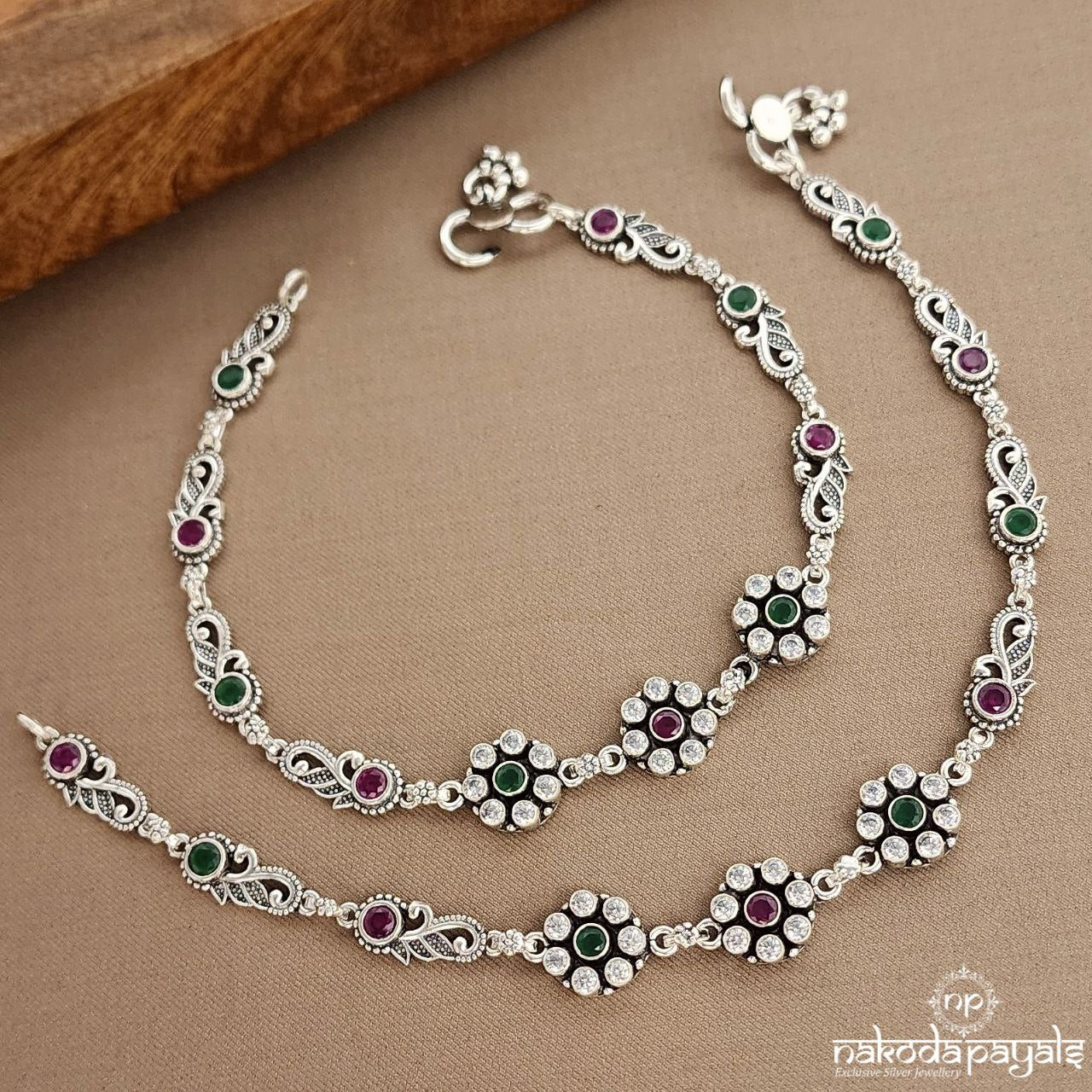 MultiColor Anklets (A6589)