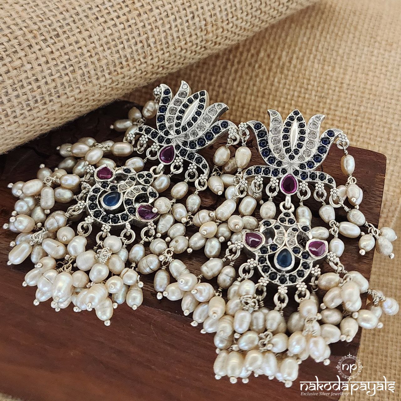 Lotus Guttapusalu Earrings (C1992)