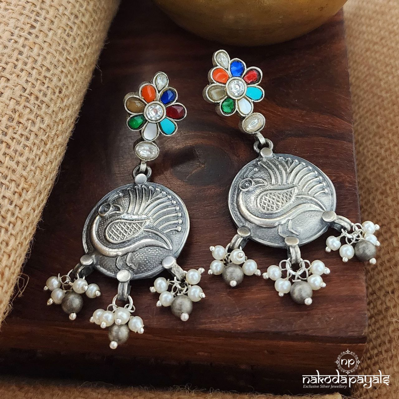 Navaratna Earrings (C3344)