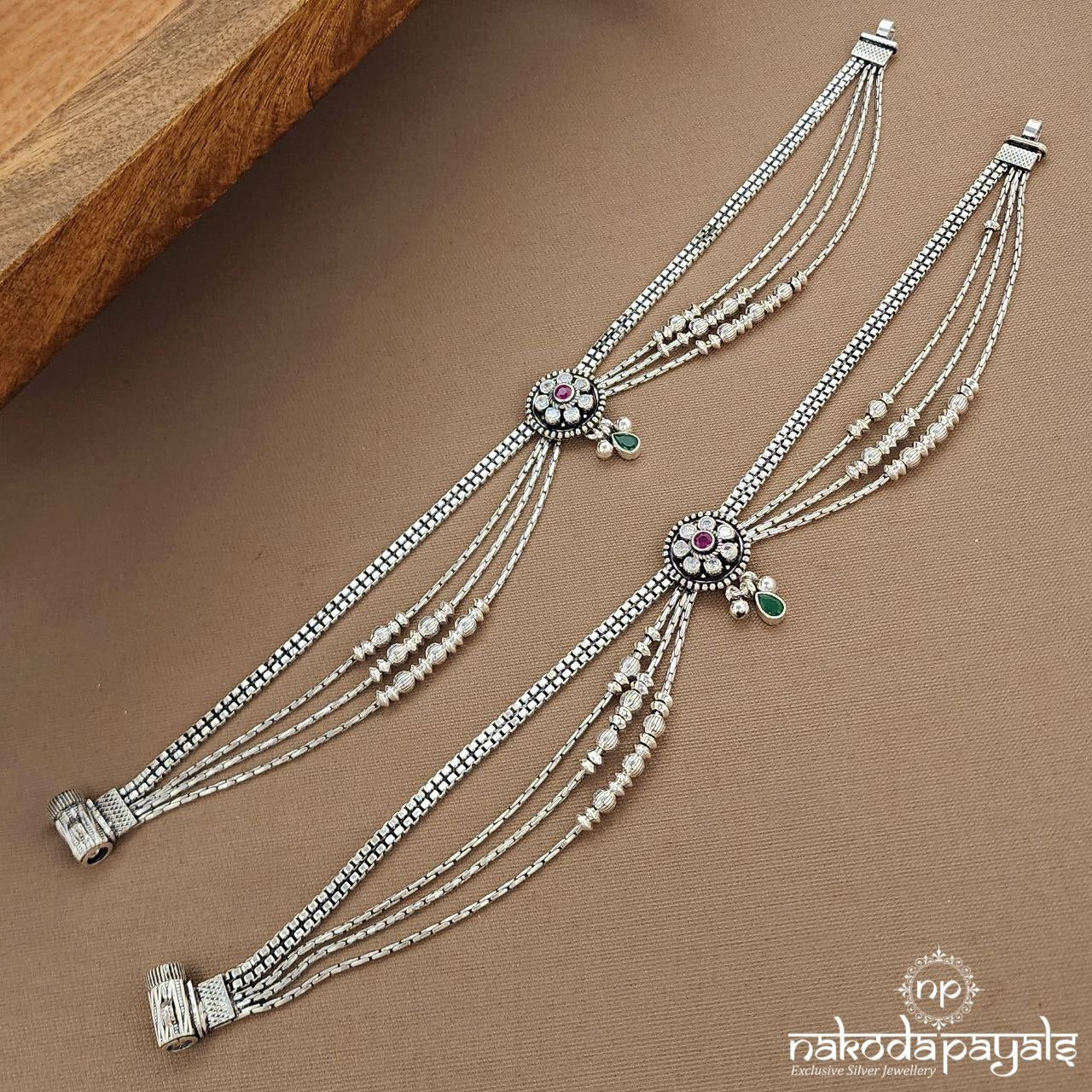 Circular MultiColor Anklets (A6685)