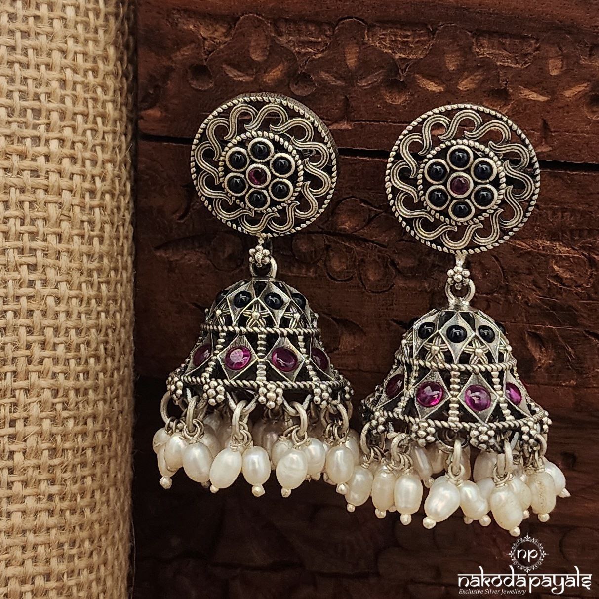 MultiColor Guttapusalu Bell Jhumka (J1514)