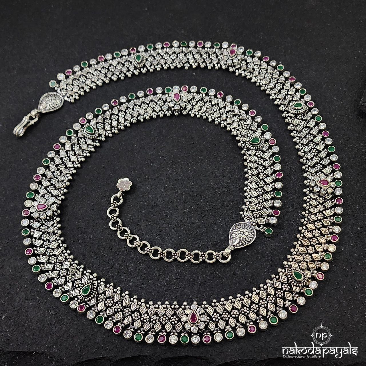 MultiColor Squarish Waist Belt (D0233)