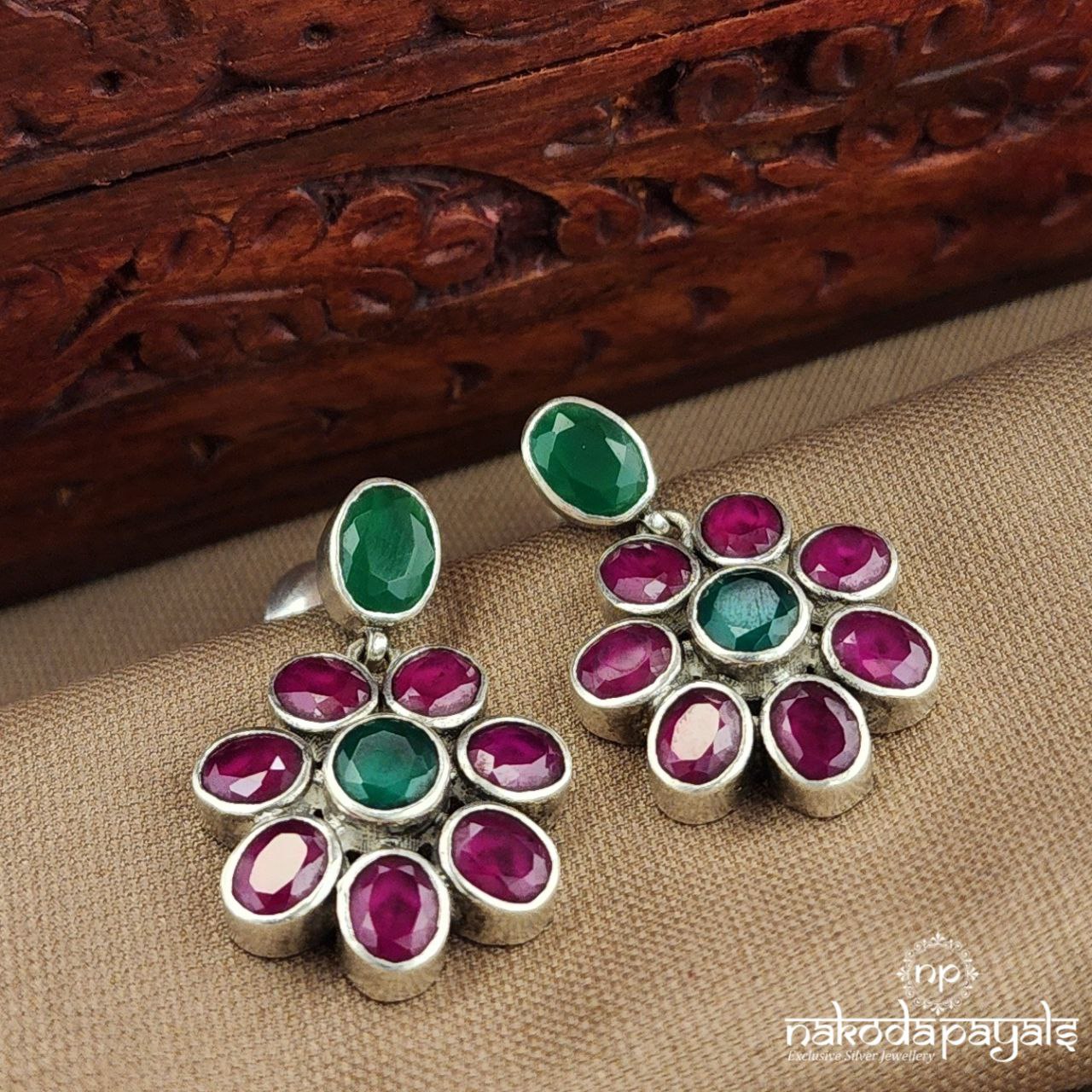 Kemp Floral Earrings (C3905)