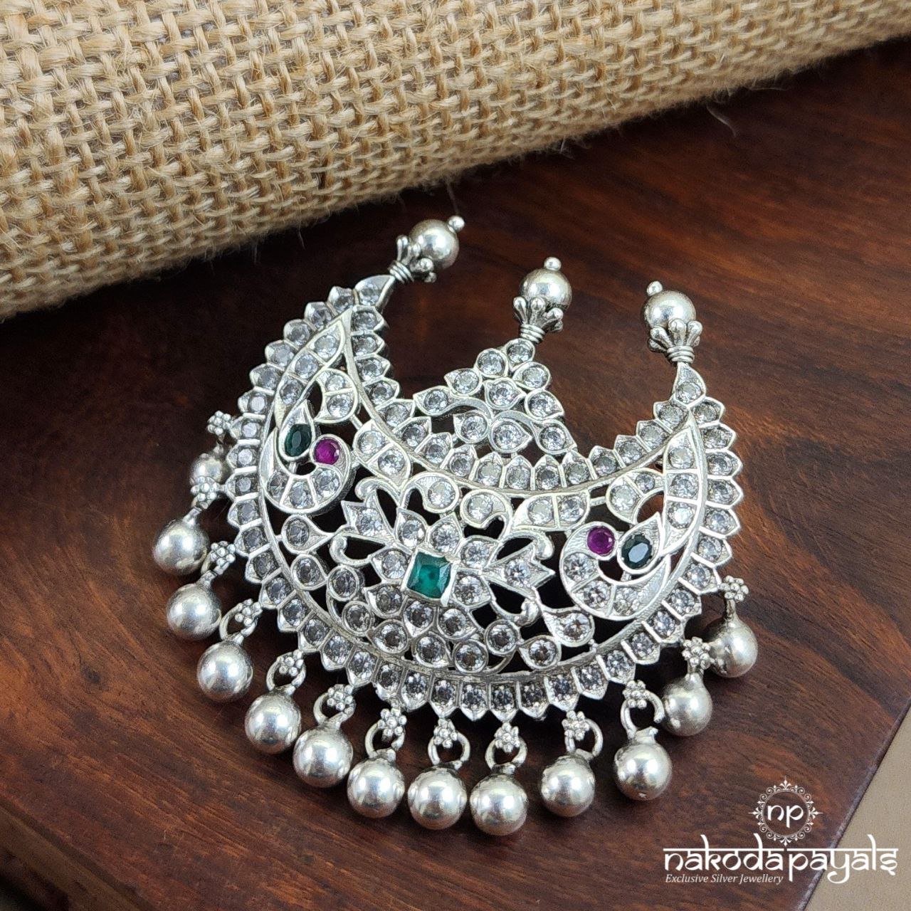 MultiColor Half Moon Pendant (P2388)