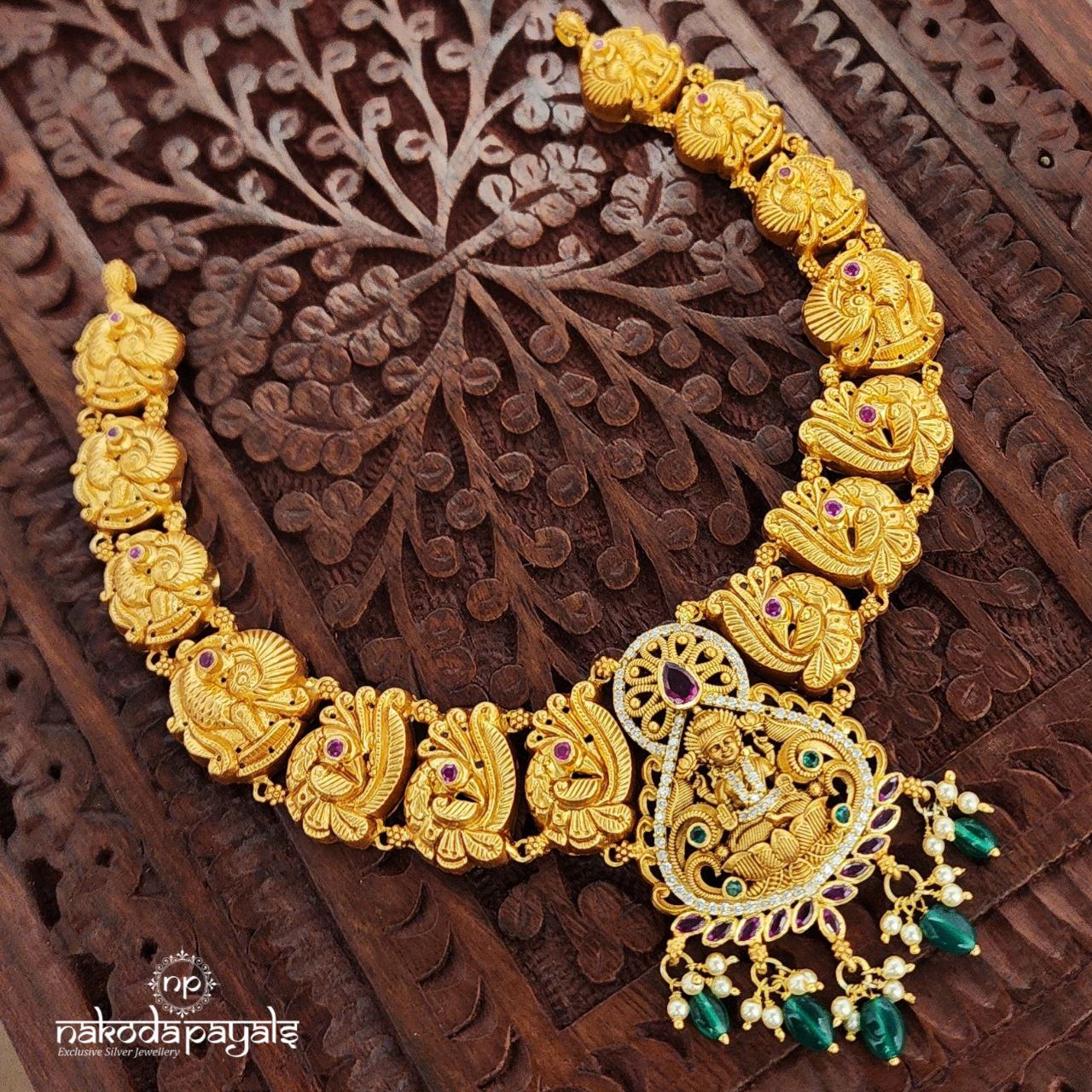 Peacock Lakshmi Neckpiece (Gn9170)