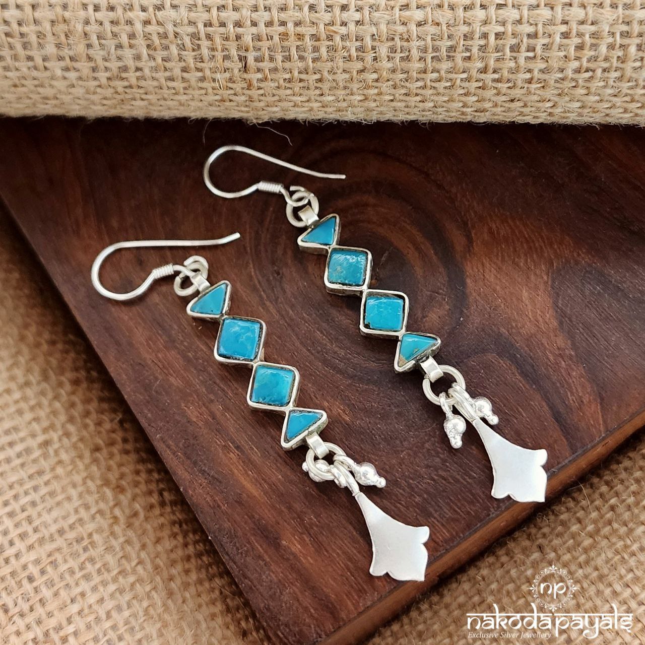 Floral Turquoise Hanging (C3480)