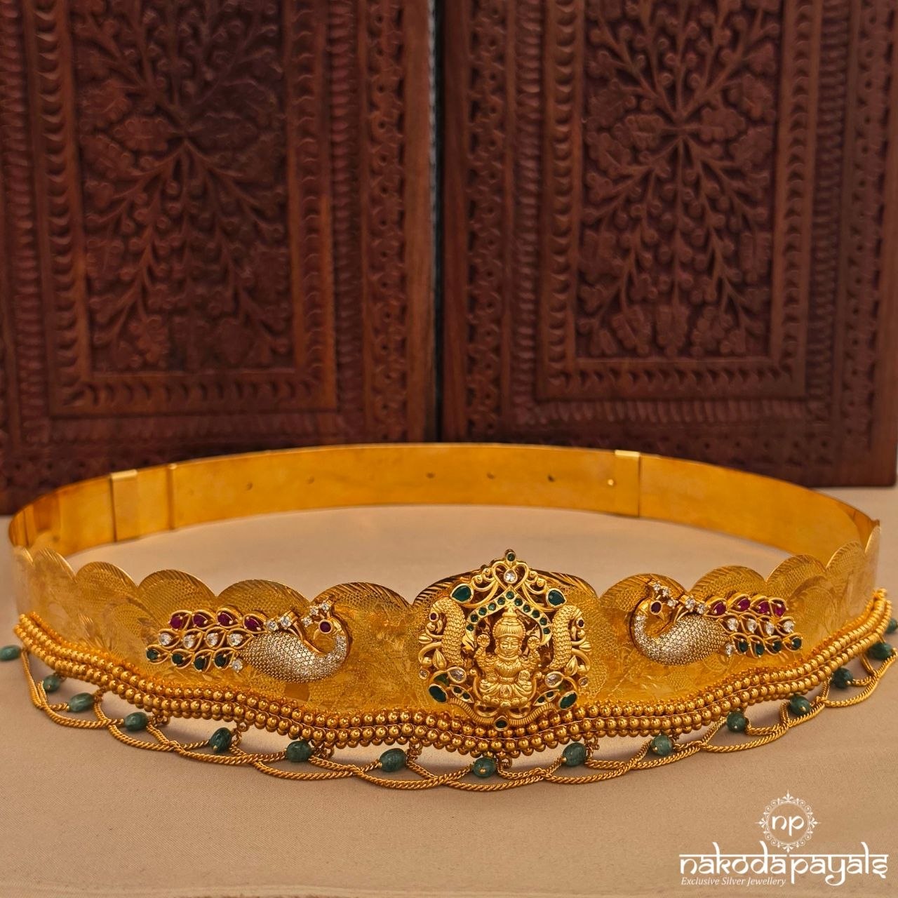 Cute Lakshmi Peacock Waistbelt (D0268)