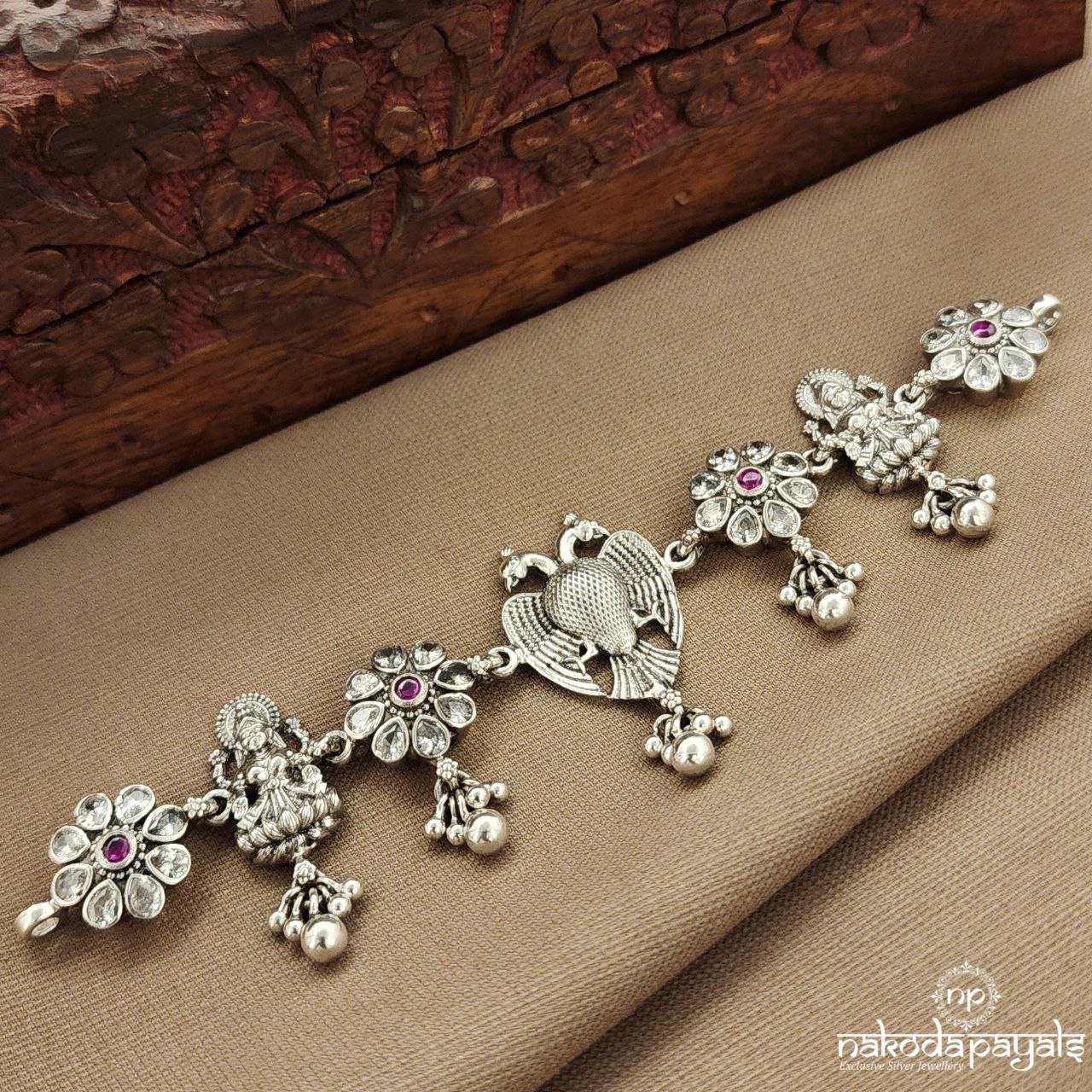 Gandaberunda Floral Choker (N11431)