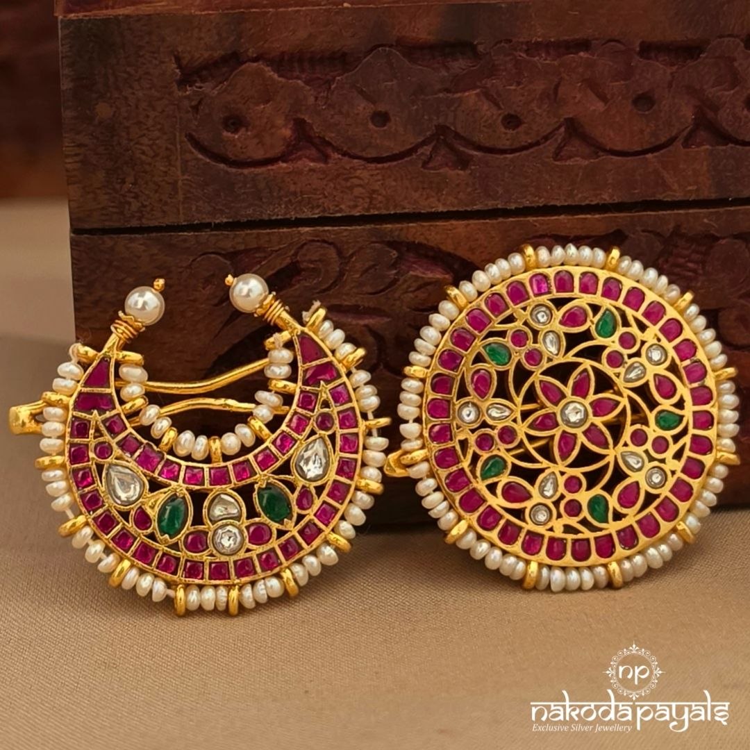 Exquisite Kundan Surya Chandra (Ha0177)