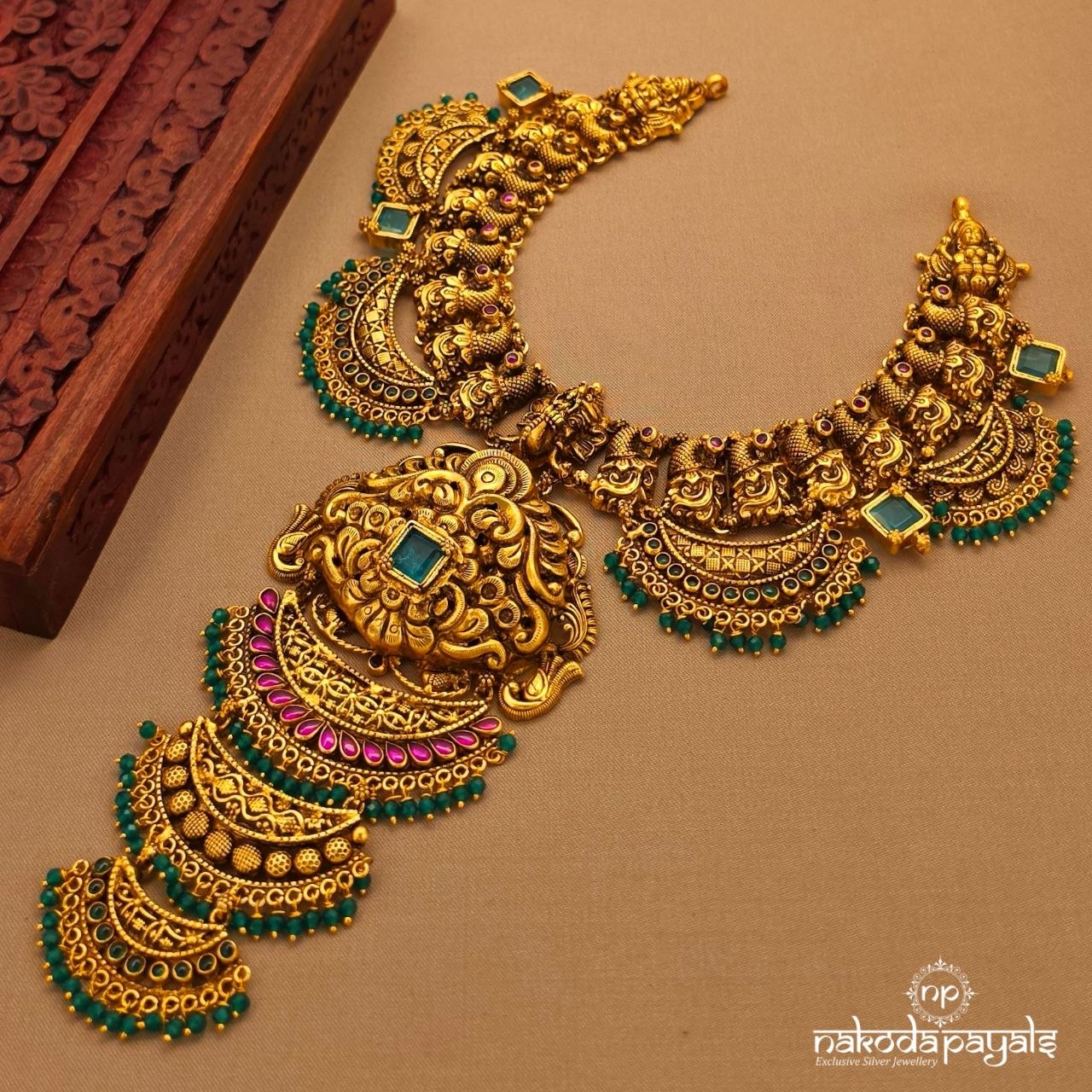 Traditional Ganesha Neckpiece (Gn10190)
