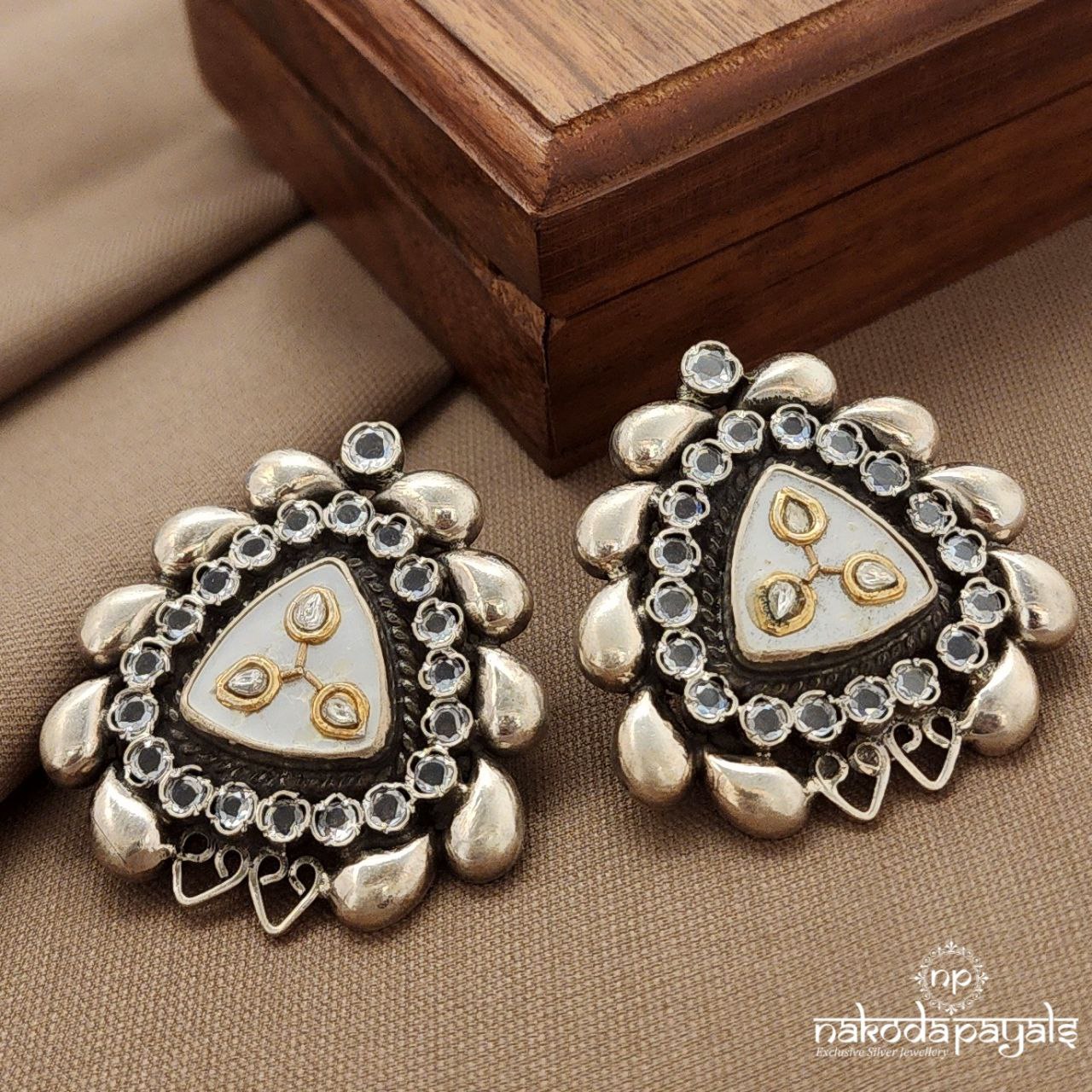MOP Polki Studs (S3895)