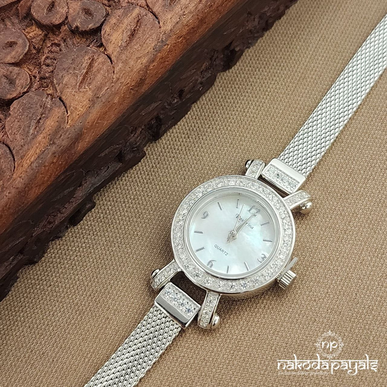 Circular CZ Watch (W0275)