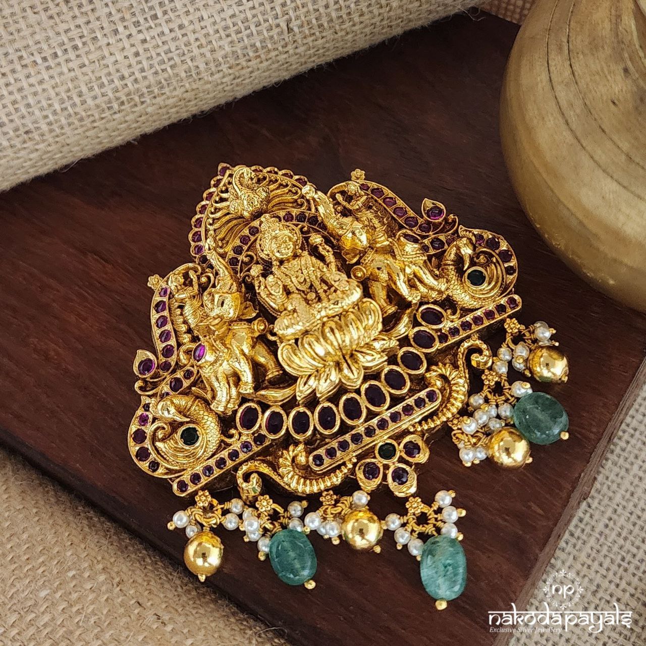 Lakshmi Elephant 3D Pendant (Gp1965)
