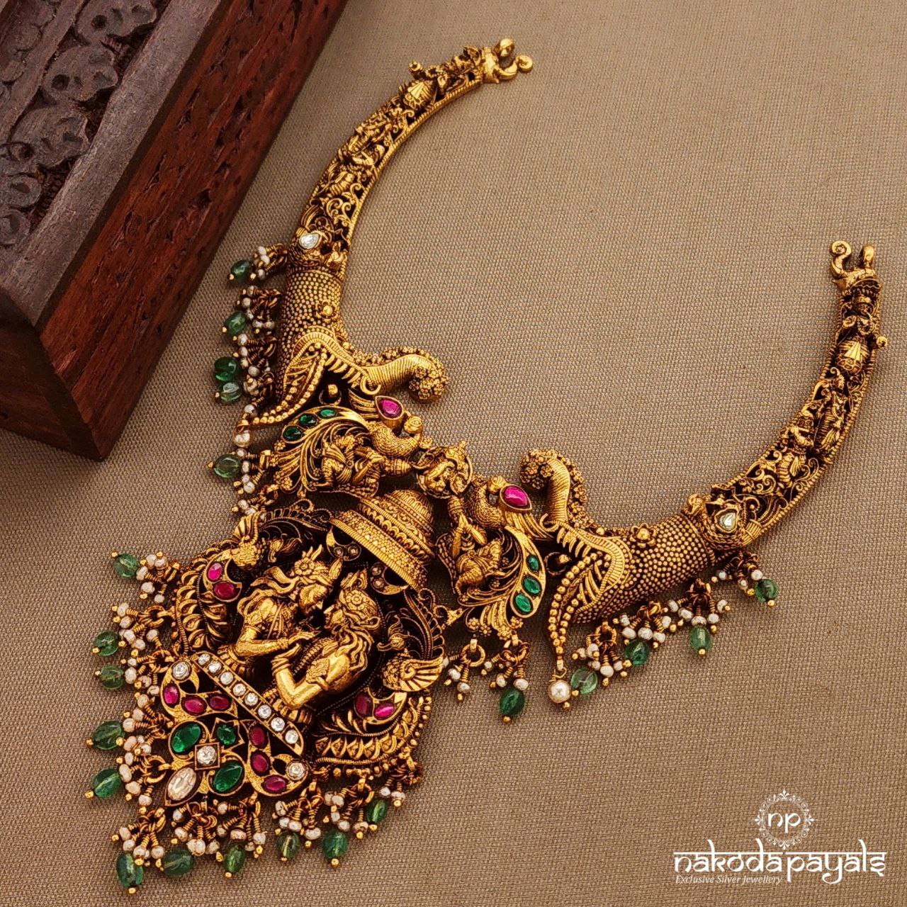Radhakrishnan Kundan Neckpiece (Gn9971)