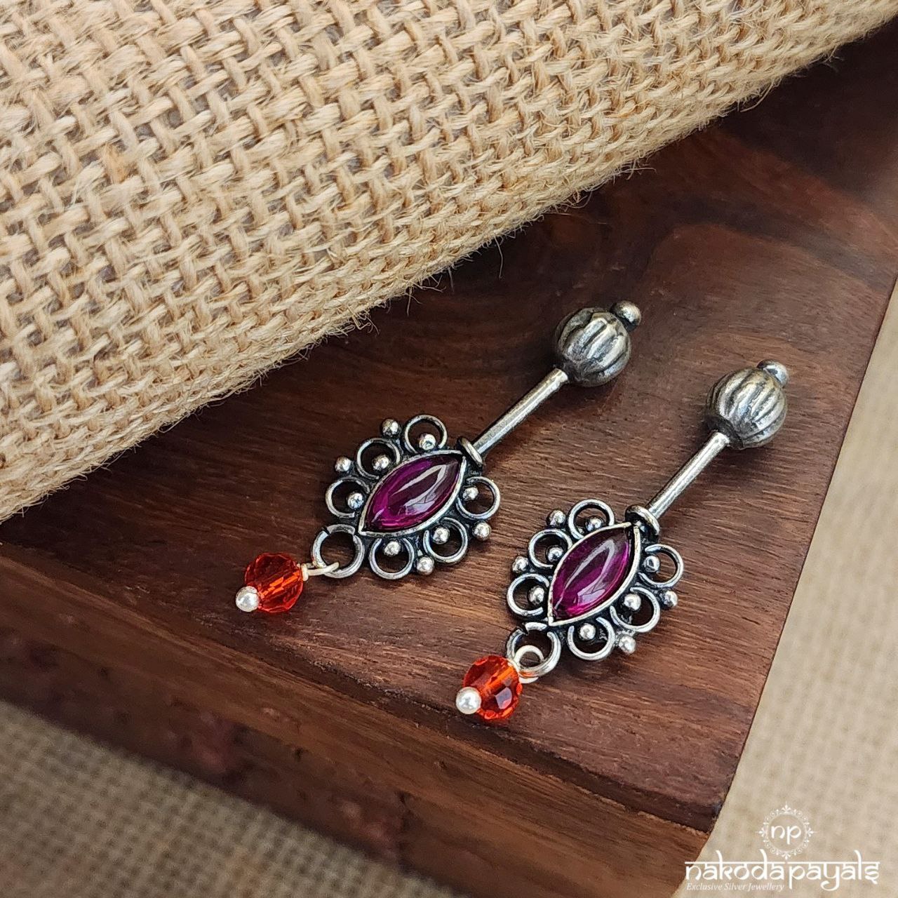 Oval Red Bugadi (St2961)