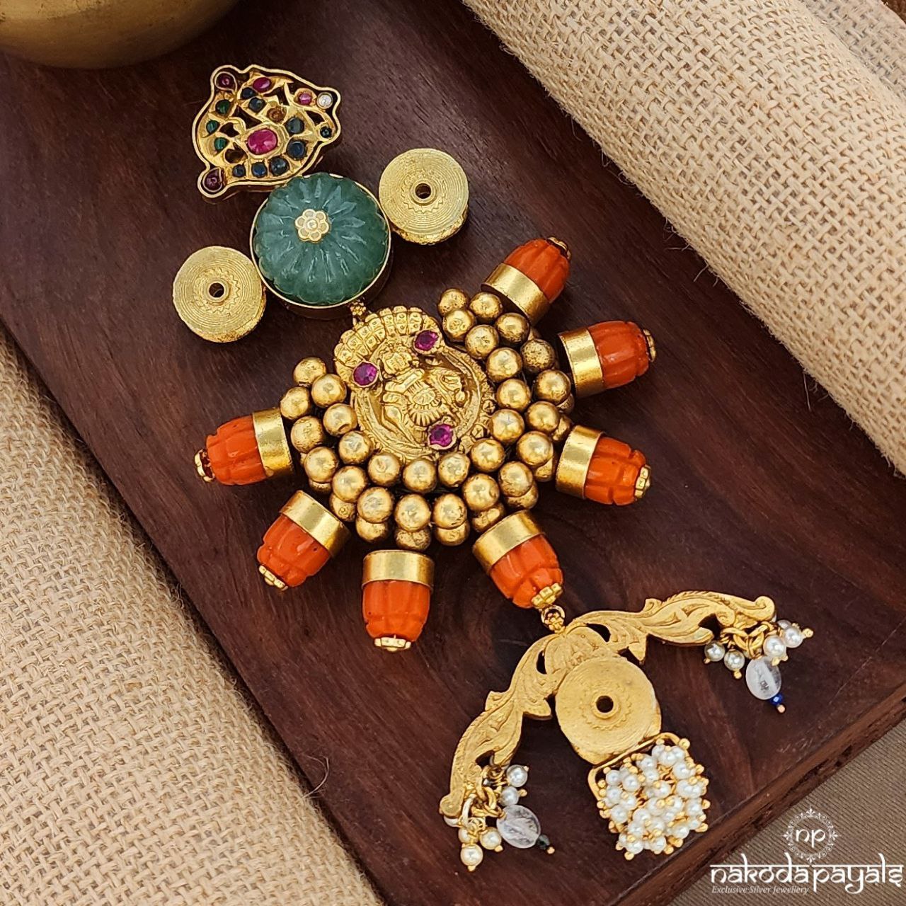 Pearled Coral Pendant (Gp2100)