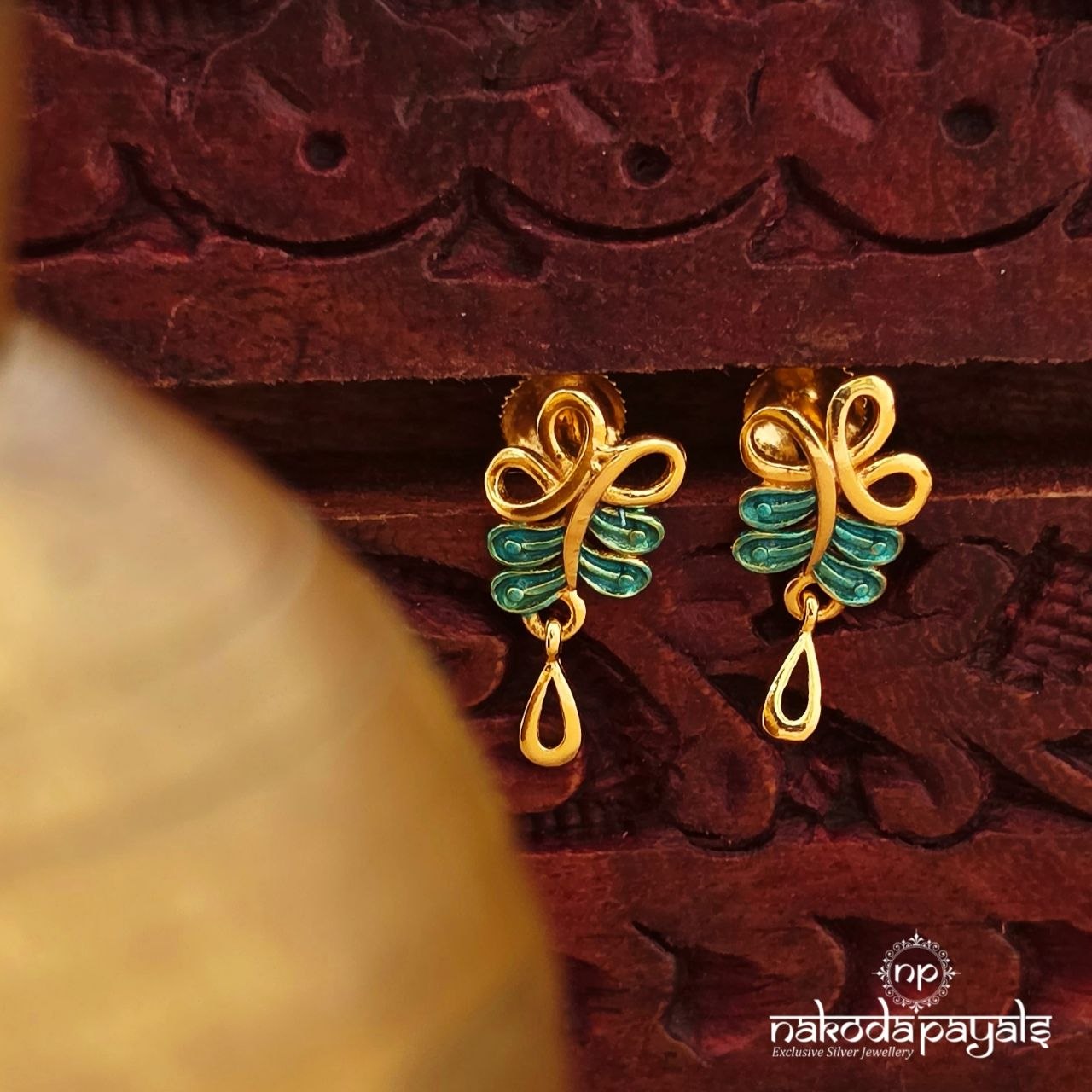 Leafy Cute Studs (Ge10863)