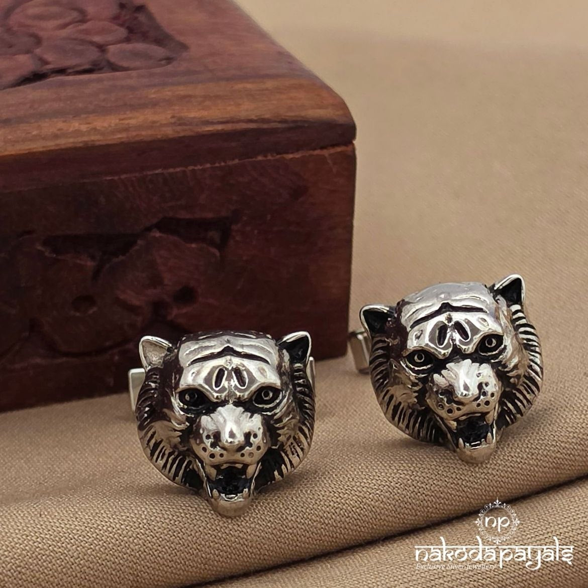 Elegant Tiger Cufflinks (CF0241)