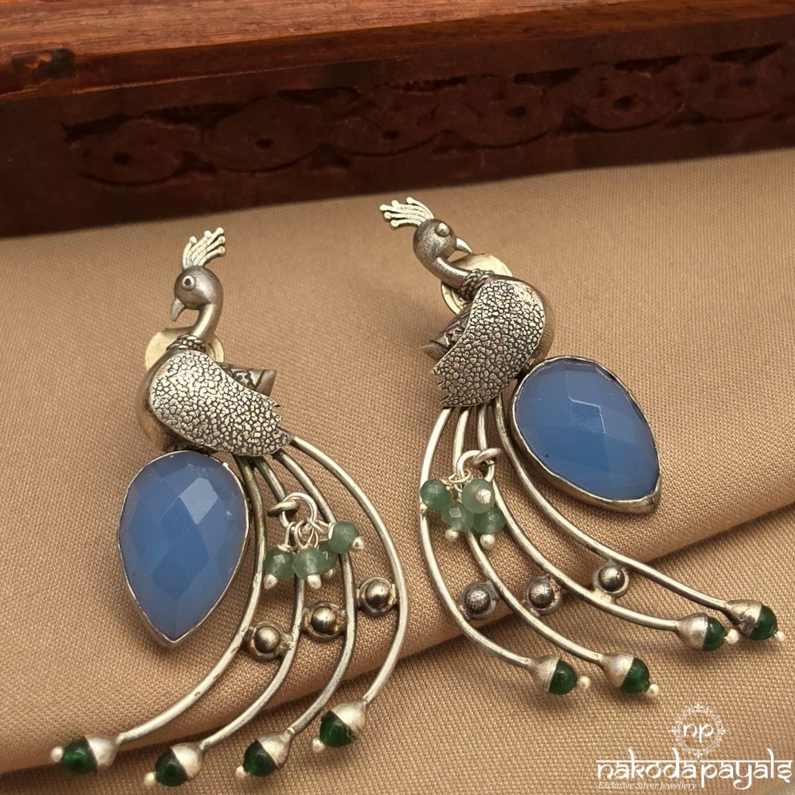 Peacock Exquisite Chandbali (C4134)