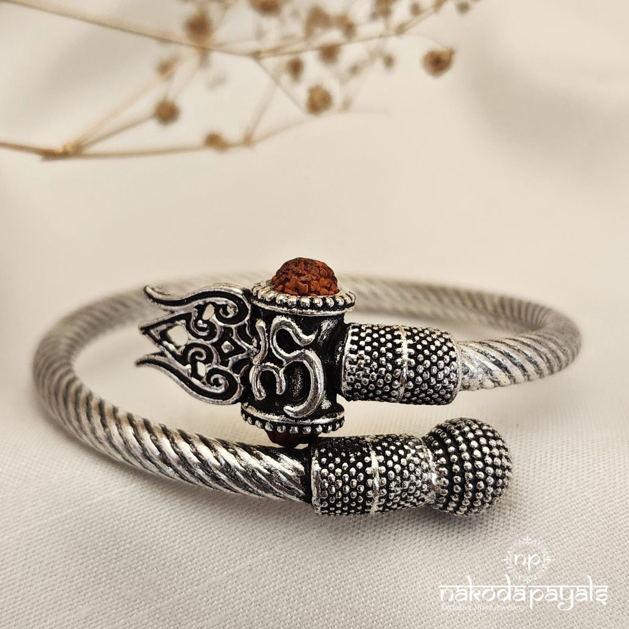 Classic Rudrakshi Men's Kada (Mc0852)