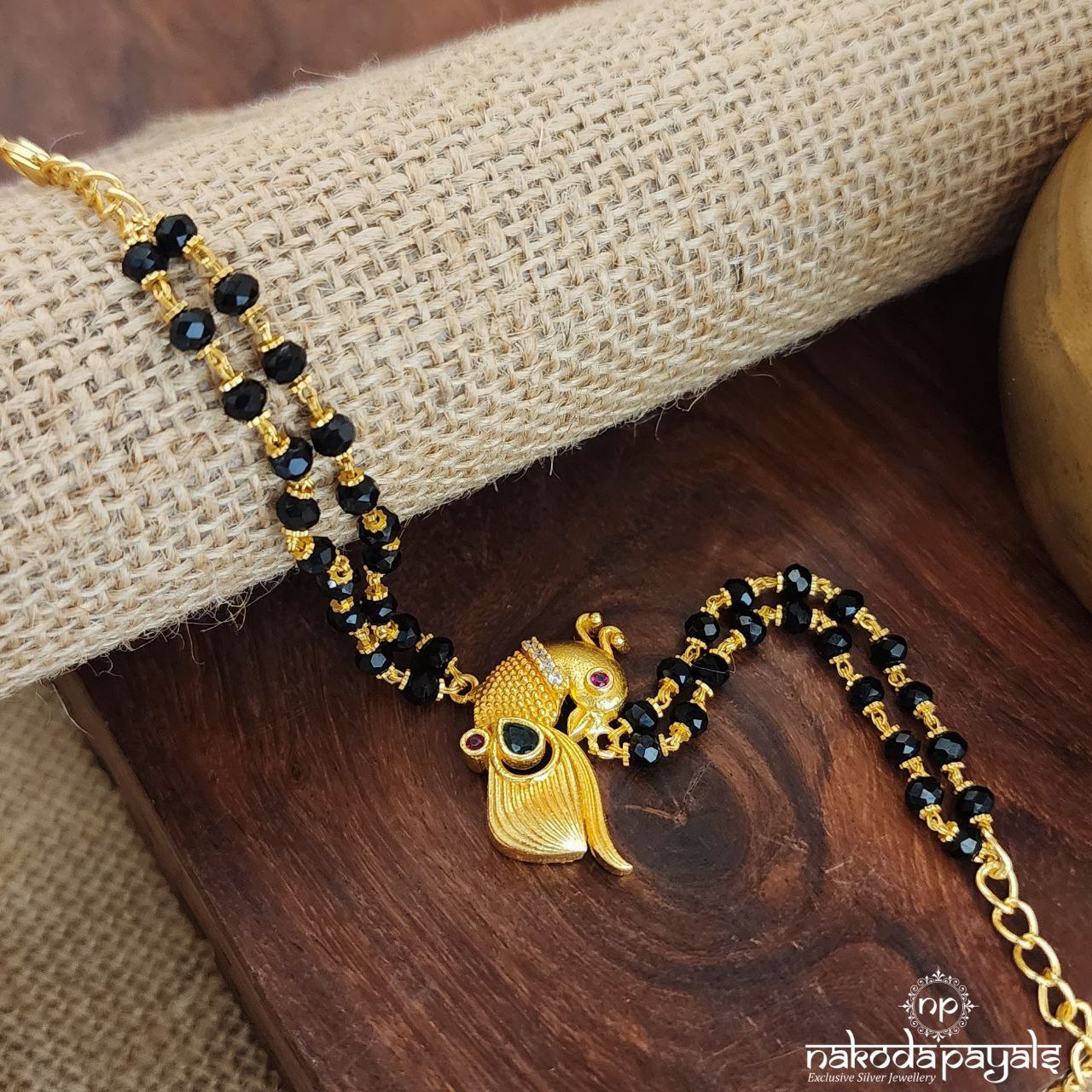 Peacock Double Layer Bracelet (Br1555)