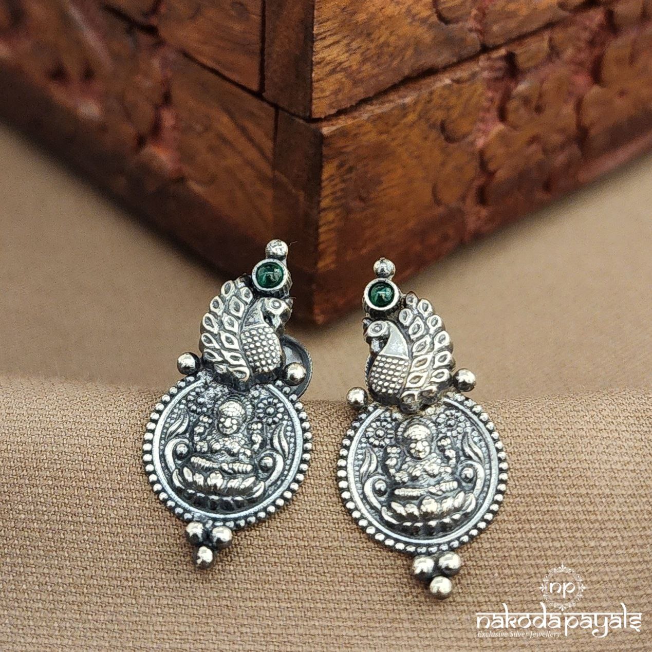 Green Lakshmi Studs (S3787)