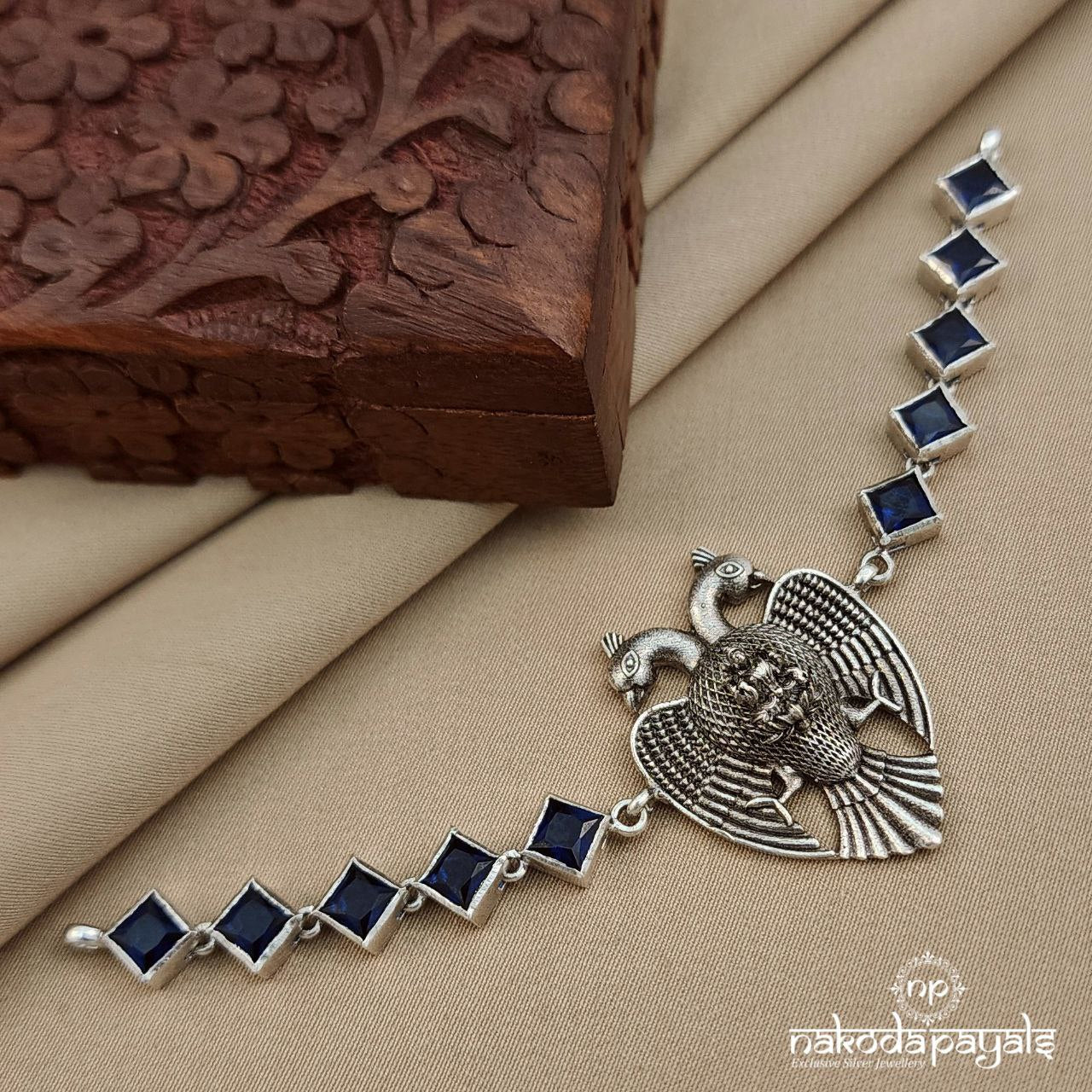 Blue Gandaberunda Choker (N10454)