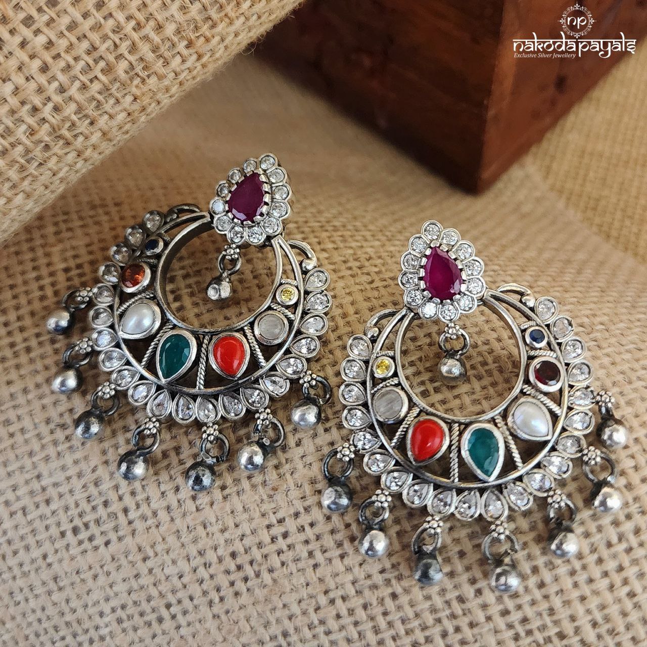 Sparkling MultiColor Earrings (C1945)