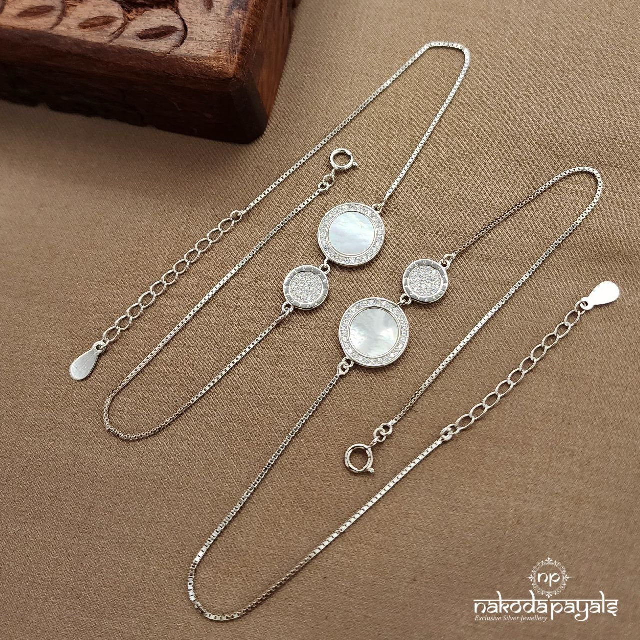 Circular MOP Anklets (A6440)