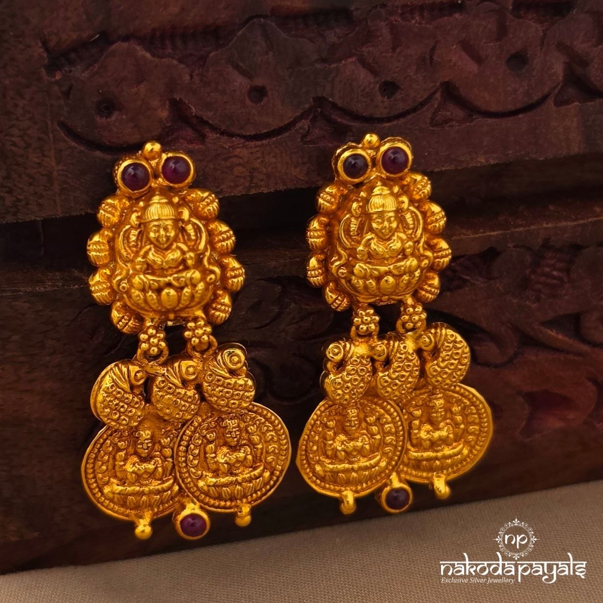Traditional Lakshmi Kasumi Chandbali (Ge11229)