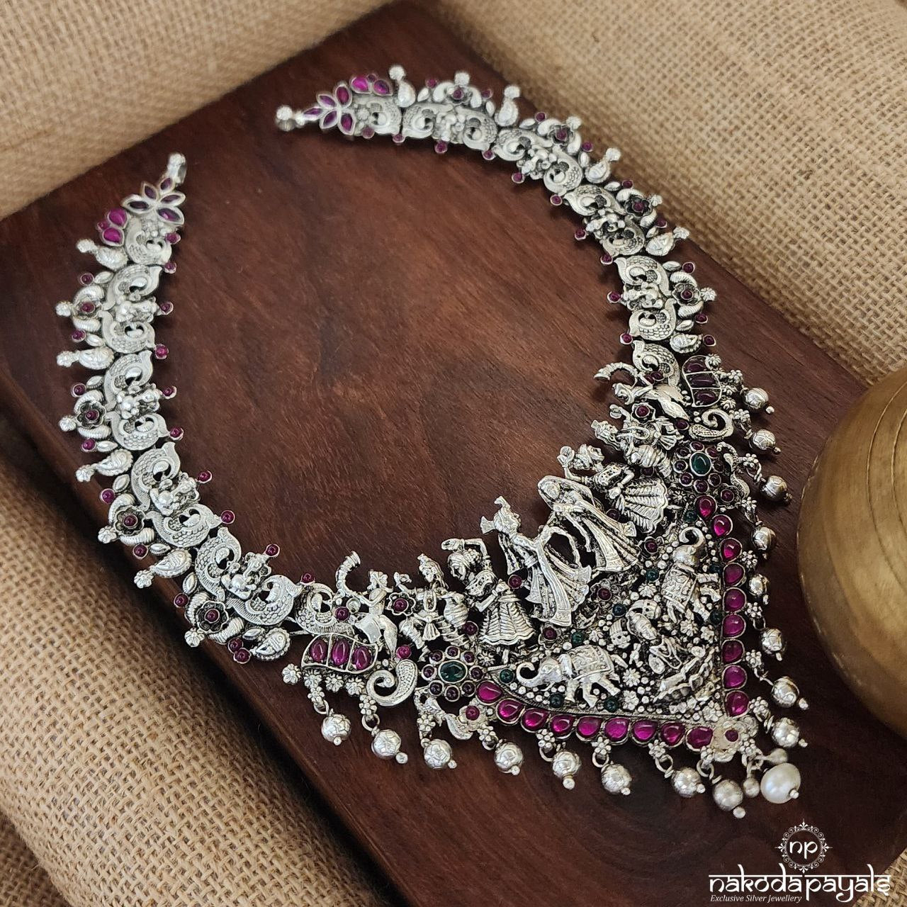 Radhakrishnan Kundan Neckpiece (N10237)