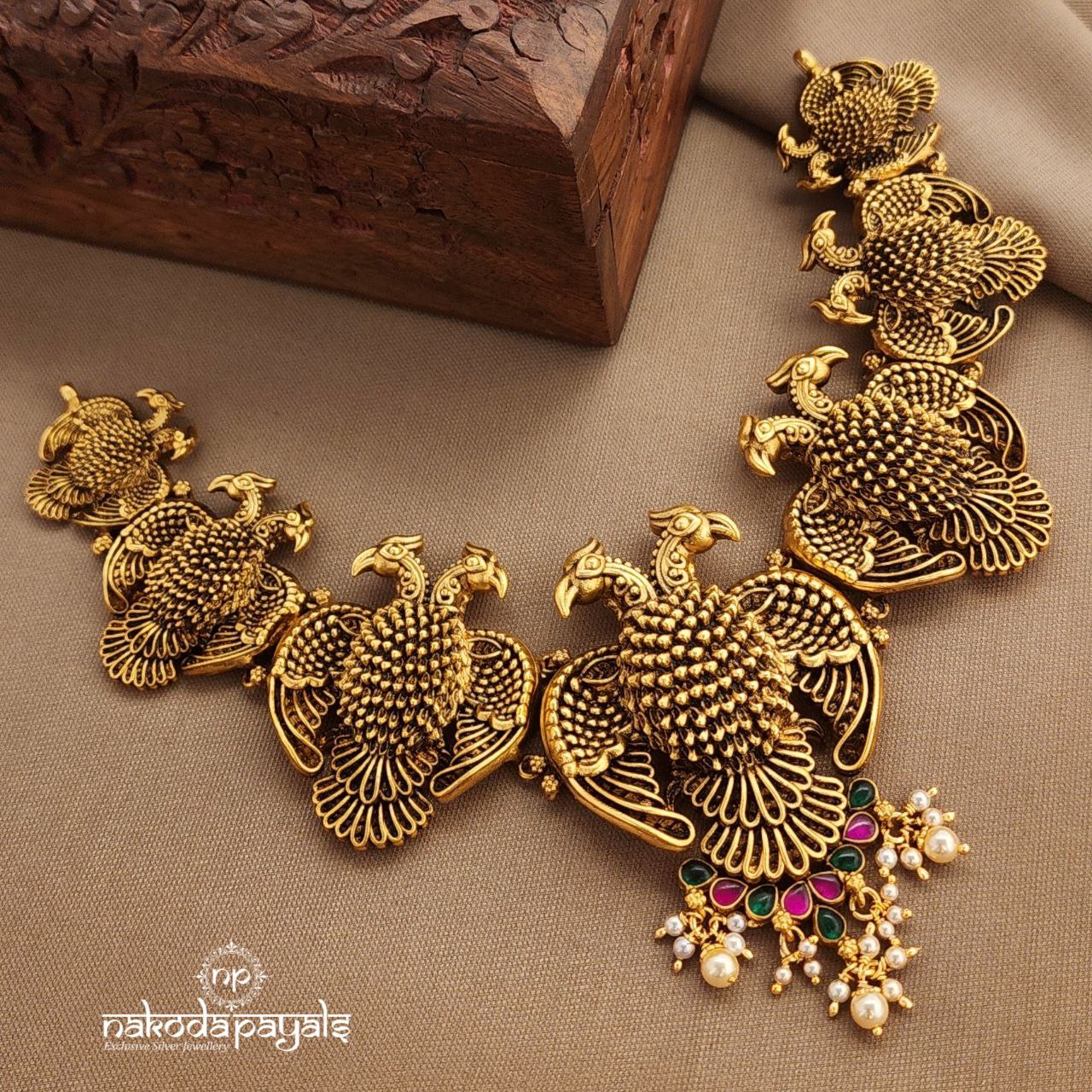 Gandaberunda Kundan Neckpiece (Gn9900)
