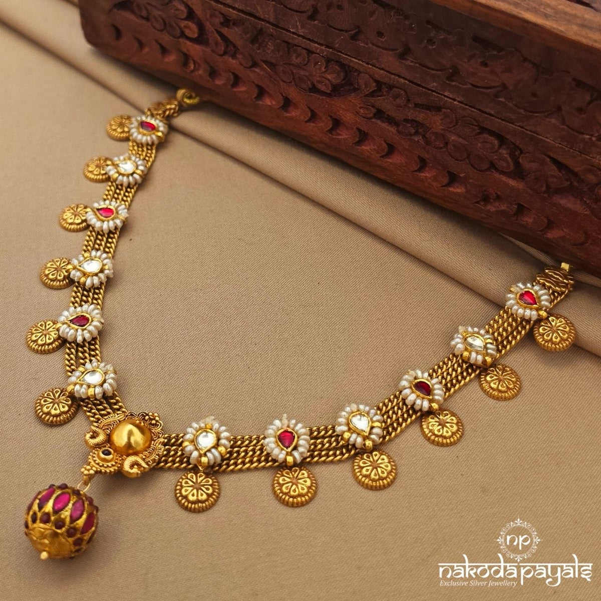 Exclusive Pearl Neckpiece (Gn10869)