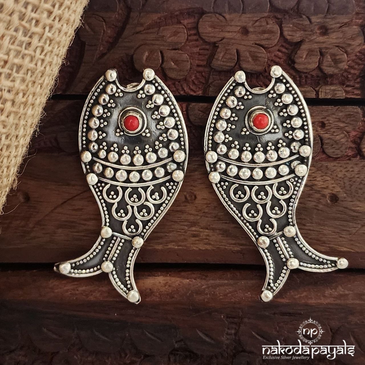 Amazing Coral Fish Stud (S3550)