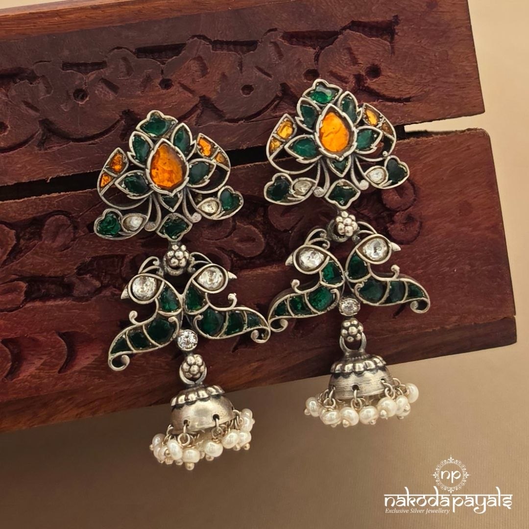 Kundan Pearl Jhumka (J1789)