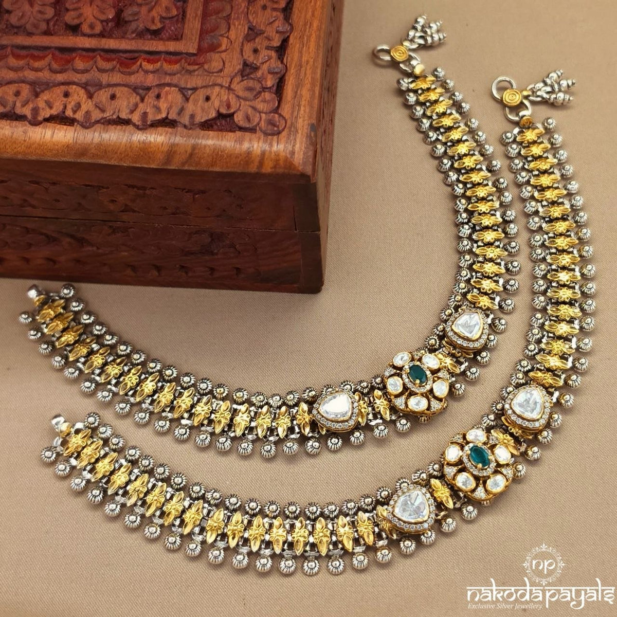 Glorious Moissanite Anklets (A7052)