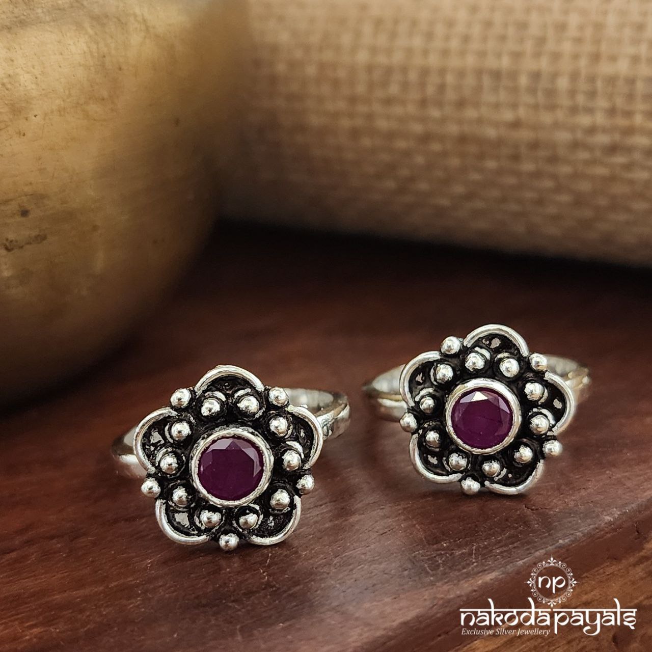 Pink Toerings (T4536)