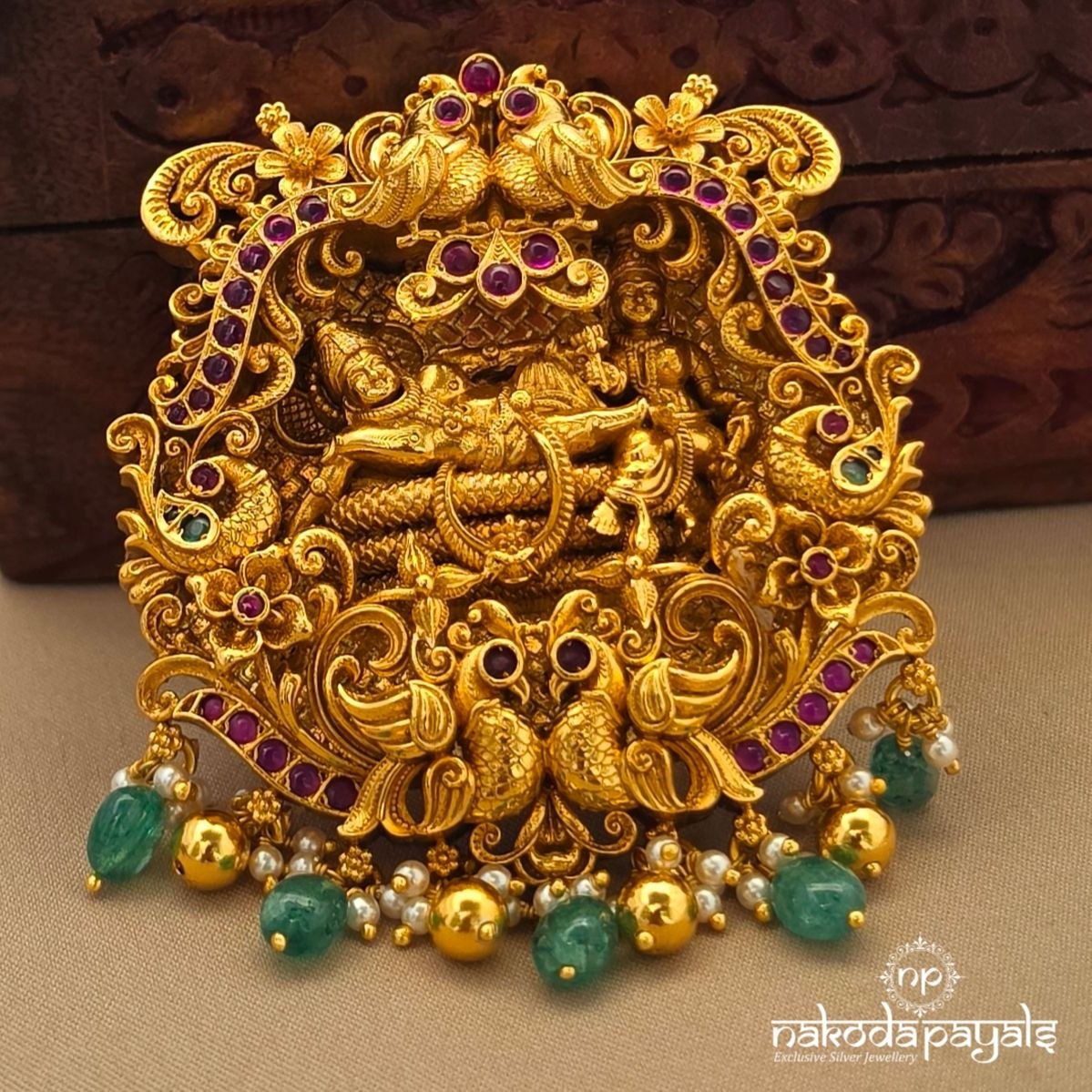 Anantasayana Vishnu Pendant (Gp2605)