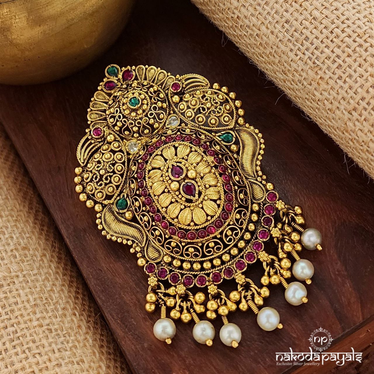 Traditional Pearl Drop Pendant (Gp2090)