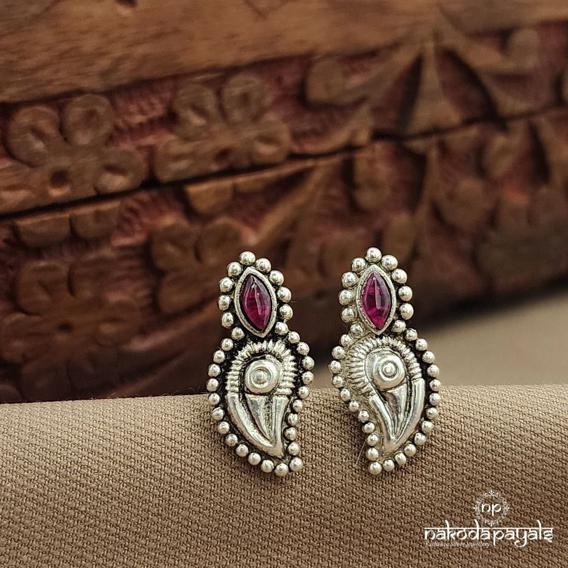 Mango Pink Studs (S3693)