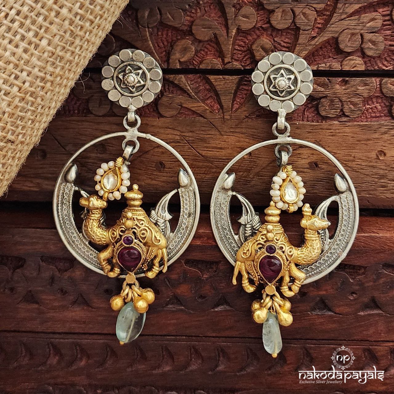 Traditional Camel Chandbali (Dt1413)