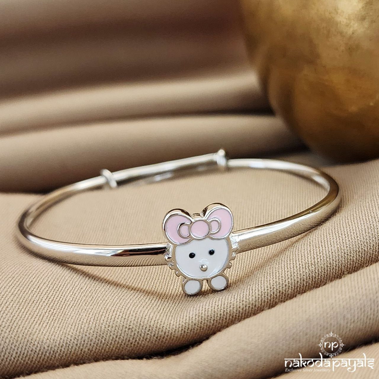 Pink Bow Single Kada (Ka9246)