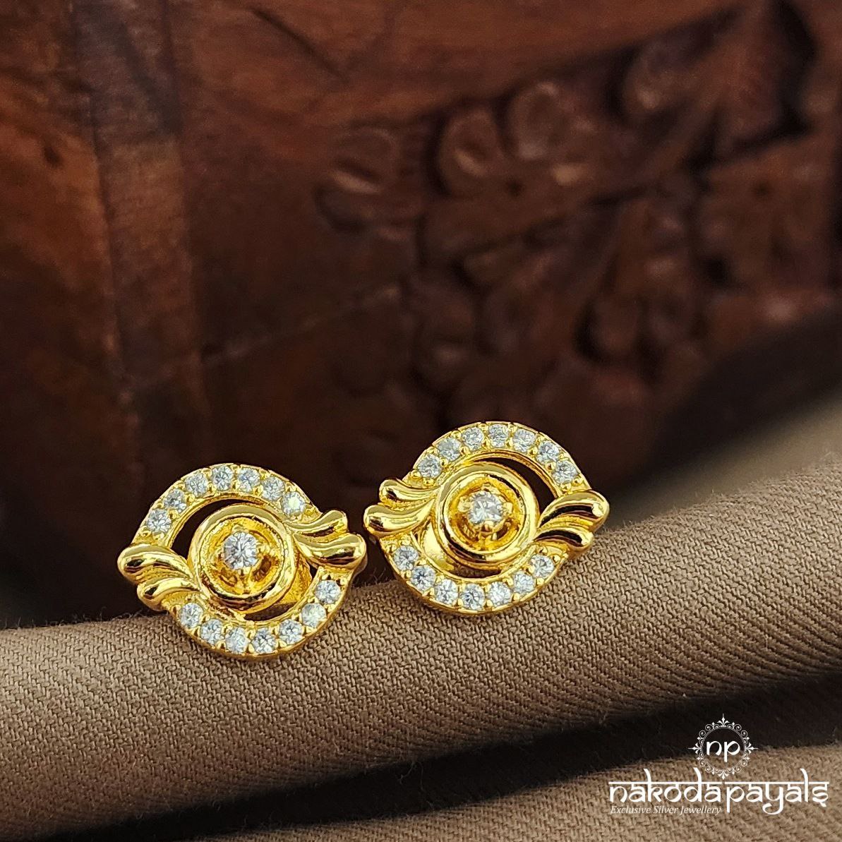 Graceful CZ Studs (Ge9984)