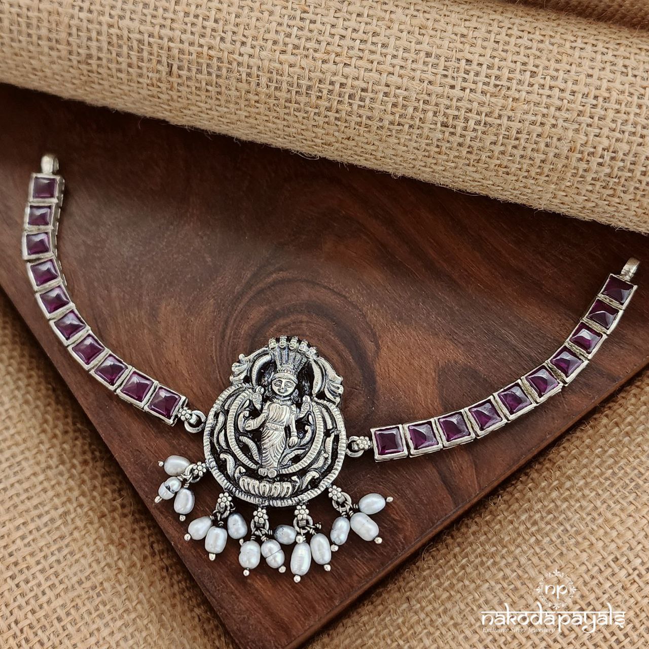 Squarish Lakshmi Choker (N10834)