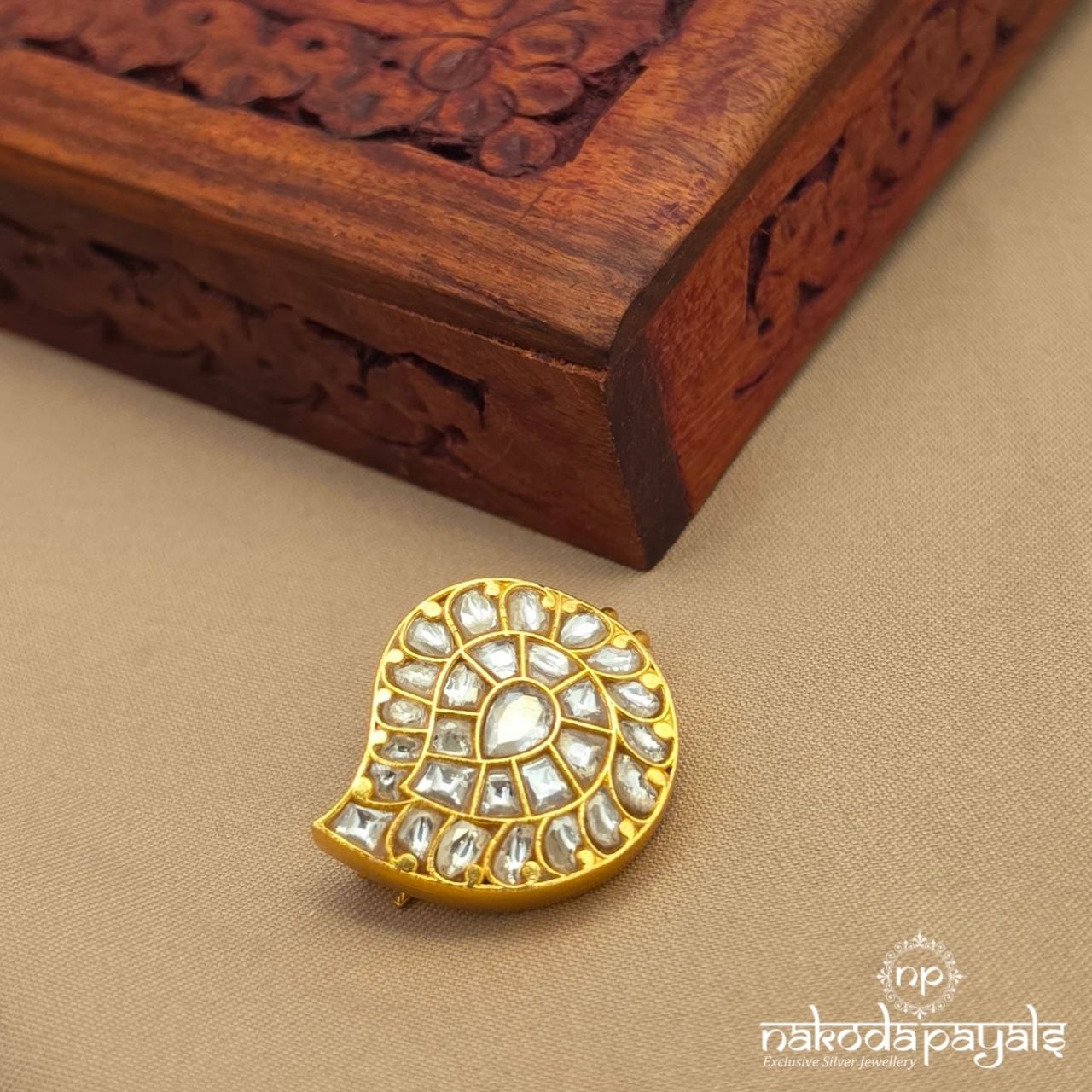 Mango Kundan Hair Accessories (Ha0140)