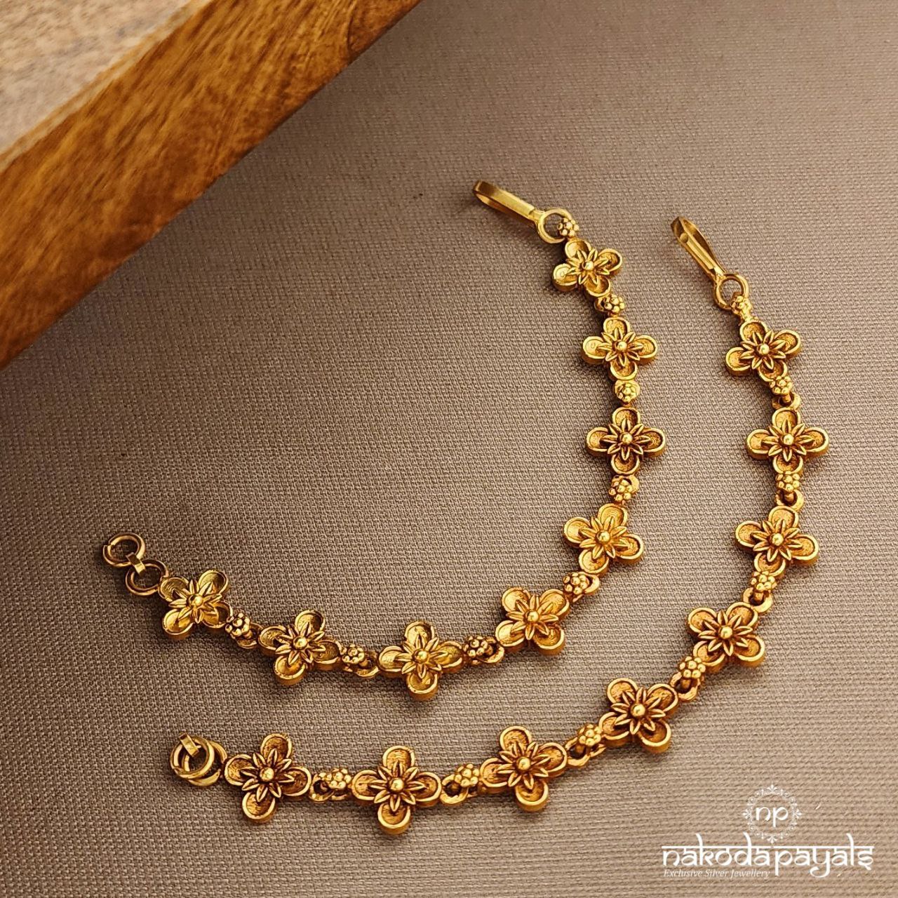 Floral Gold Aura Maati (Gm1083)