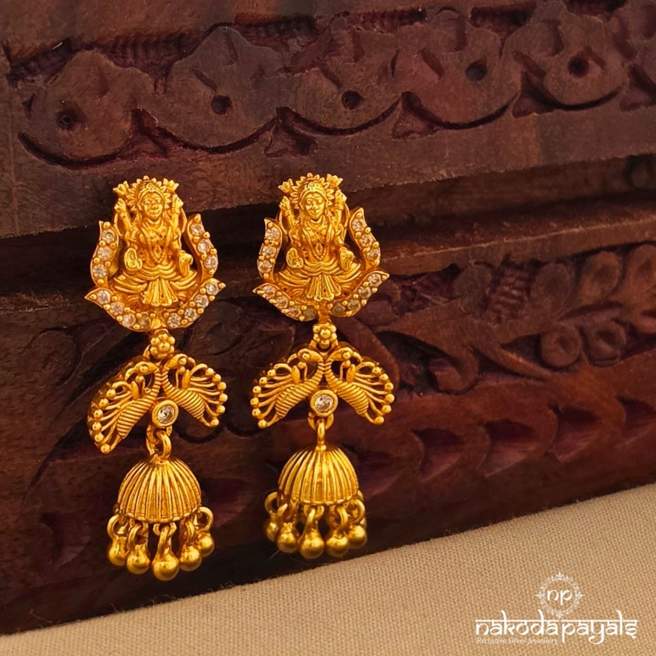 Classic Lakshmi Jhumka (Ge11224)