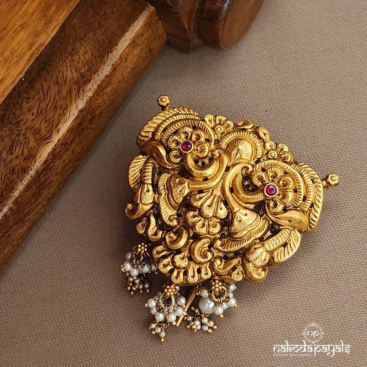 Peearled Drop Pendant Cum Hair Accessories (Ha0055)