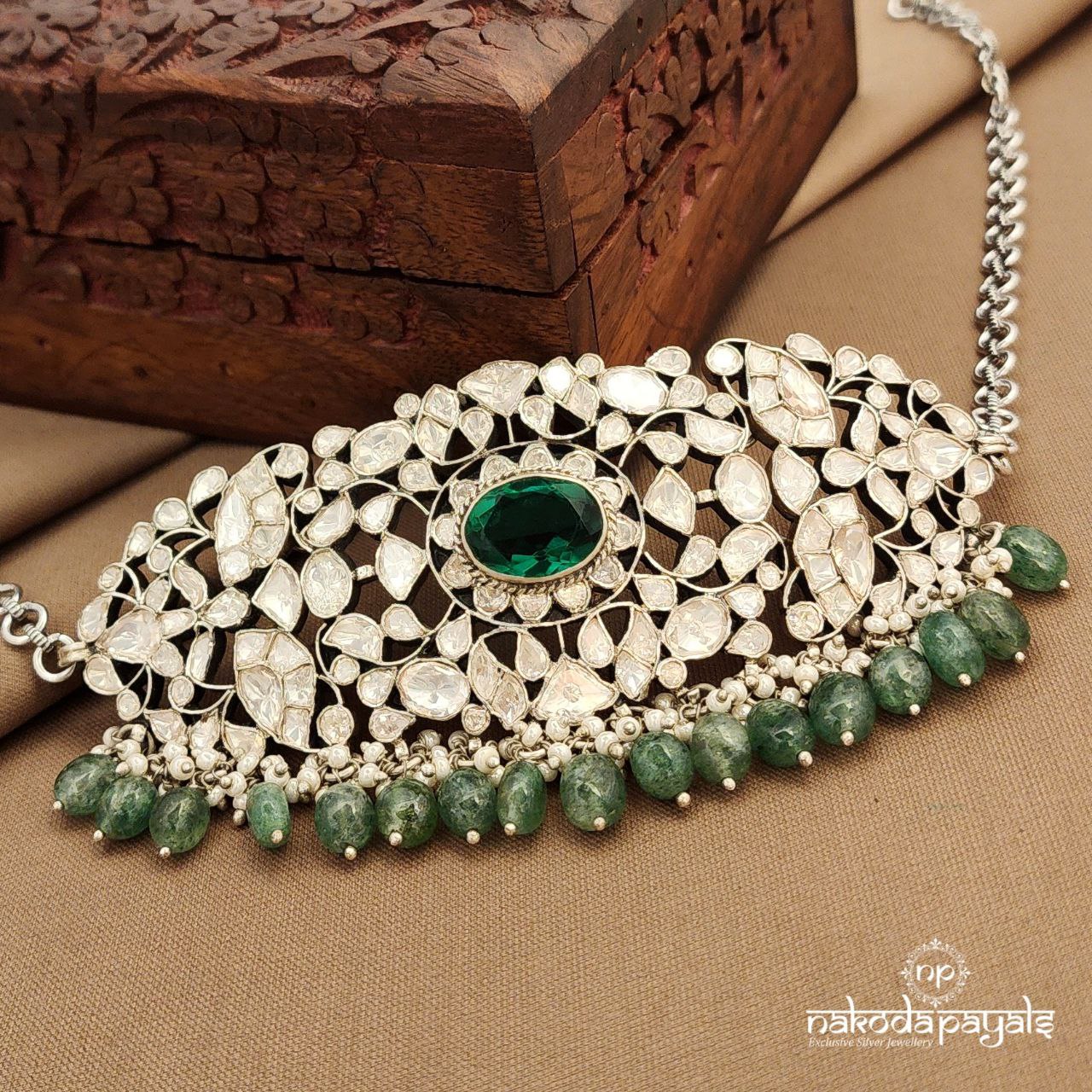 Emerald Green Choker (N11496)